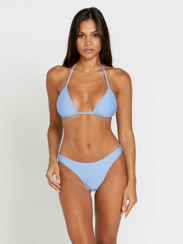 Volcom Simply Seamless Full Coverage Bikini Bottom - Coastal Blue