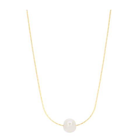 Salty Cali Salty Shells Freshwater Pearl Necklace