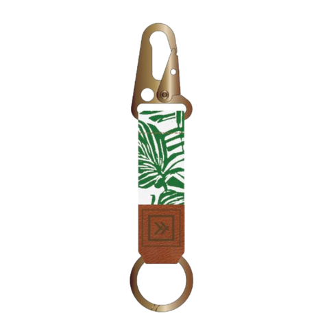 Thread Keychain Clip - Florida Palms