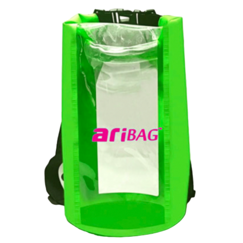 Aryca Aribag Transparent Dry Bag 20L - Green