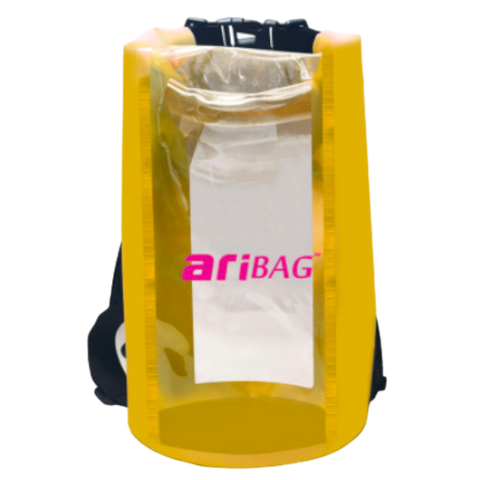 Aryca Aribag Transparent Dry Bag 20L - Yellow