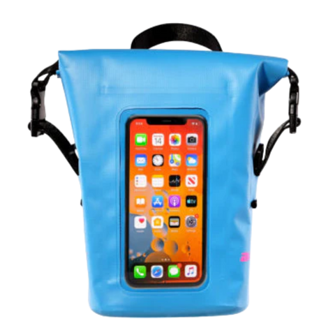 Aryca Aribag Waterproof Bag and Phone Case 2L - Blue/Yellow
