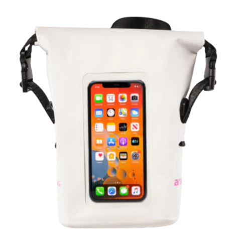 Aryca Aribag Waterproof Bag and Phone Case 5L - White/Black