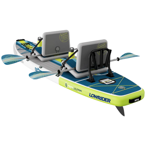 Bote Aero LowRider 11.6 Tandem Inflatable Paddleboard - Full Trax Navy