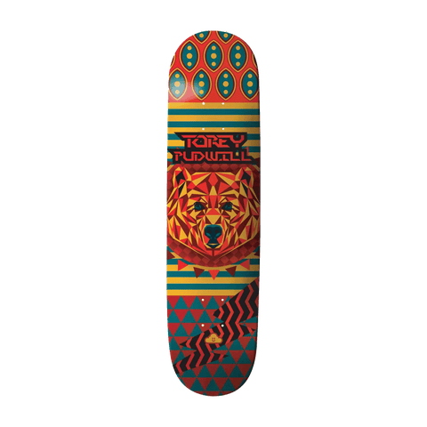 THANK YOU Pudwill Geo Bear Deck 8.25