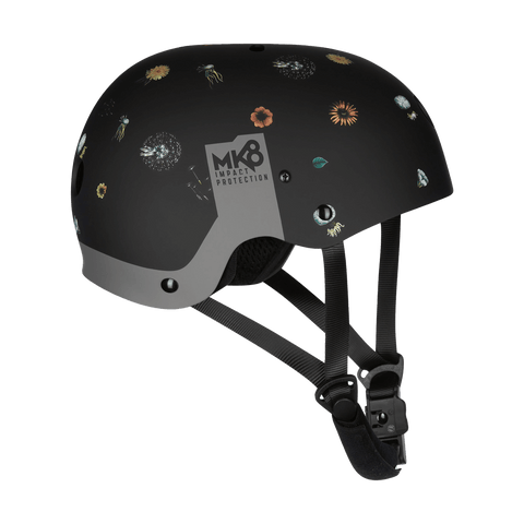 Mystic MK8 X Helmet - Multi Black with wildflower