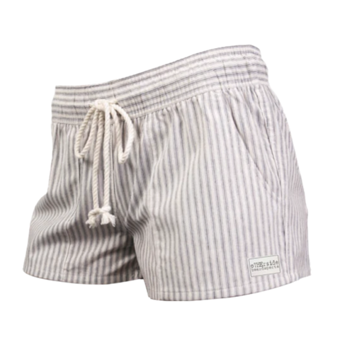 Otherside Abbey Shorts - Natural Stripe