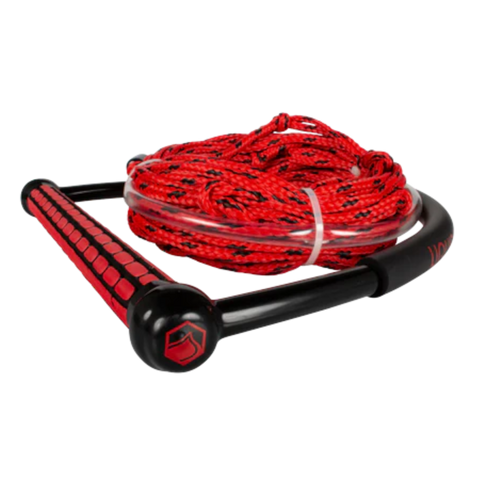 Liquid Force TR9 Combo Rope and Handle - Red
