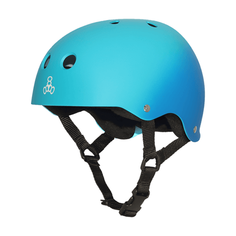 Triple 8 Brainsaver Skate Helmet - Blue/Turquoise