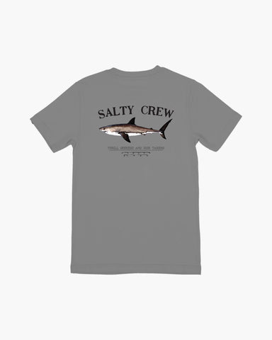 Salty Crew Boys Bruce Short Sleeve Tee - Charcoal