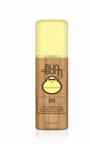 Sun Bum Original SPF 50 Roll On Sunscreen Lotion 3 Oz