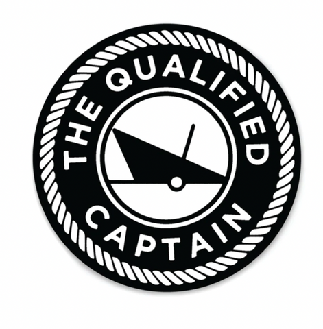 The Qualified Captain Sticker