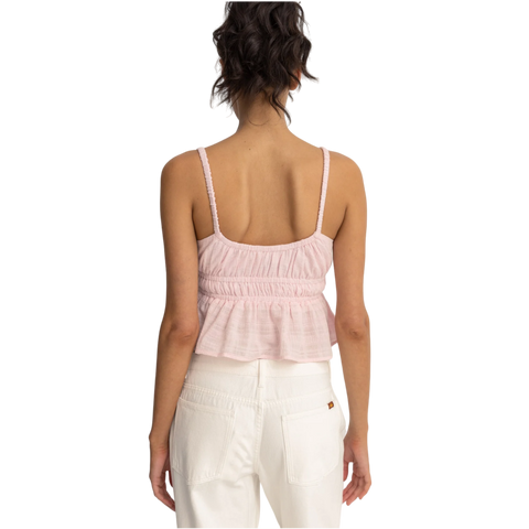 Rhythm Babydoll Tank Top - Pink