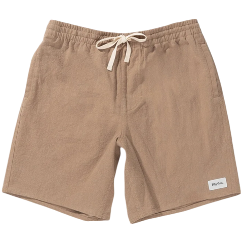 Rhythm Classic Linen Jam Shorts - Cedar