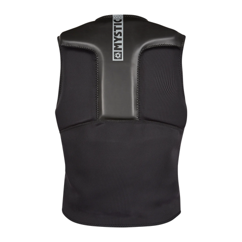 Mystic Block Kite Impact Vest Front Zip- Black