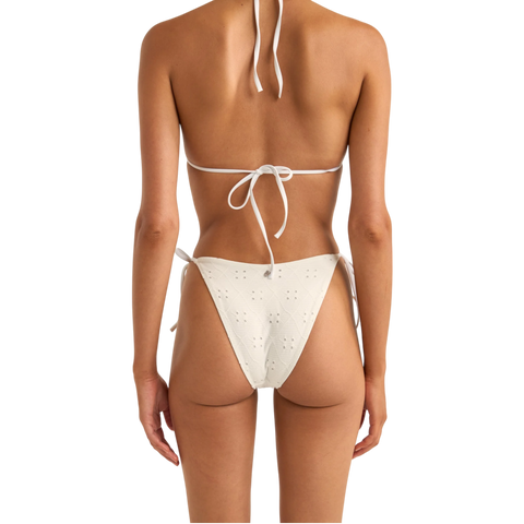 Rhythm Brighton Eyelet Tie-side Hi-cut Bikini Bottom