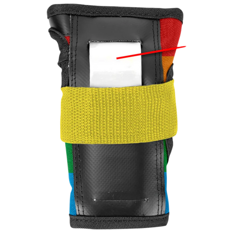 187 Killer Pads Wrist Guards - Rainbow