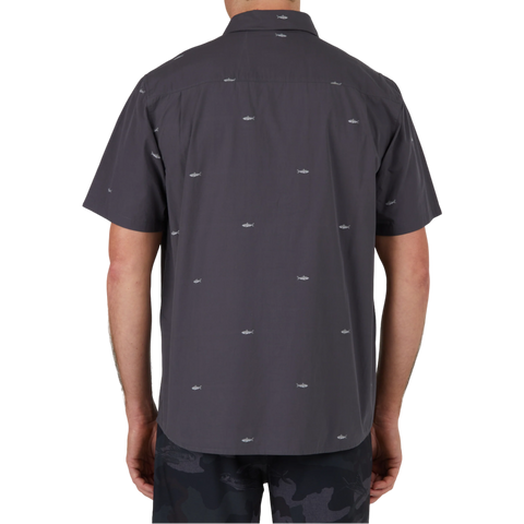 Salty Crew Bruce Button Down - Charcoal