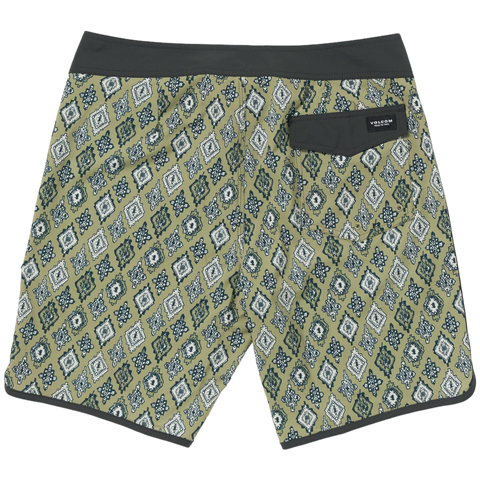 Volcom Inherent Scallop Mod Tech Trunks - Thyme Green