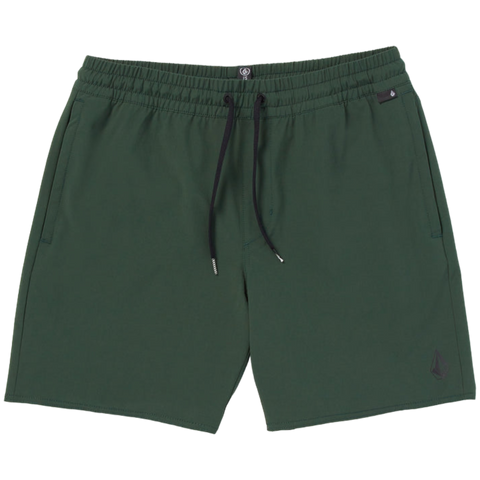 Volcom Nomoly Hybrid 18 Boardshorts - Dark Forest Green