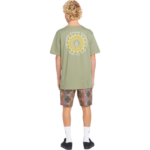 Volcom Easy Orbit Tee - Green Tee