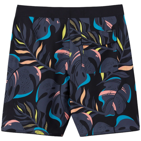 O'Neill Boys Hyperfreak Mysto Scallop 16 Boardshort - Black