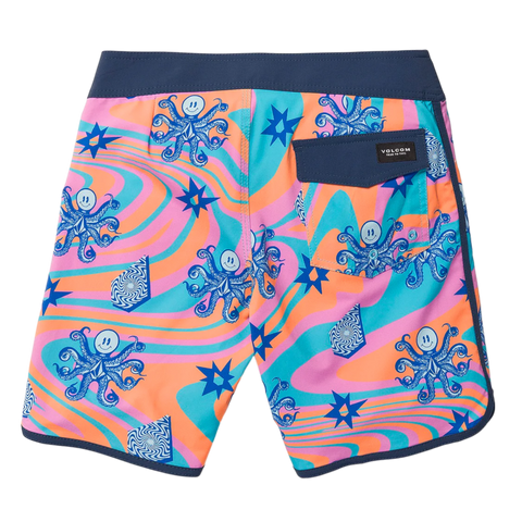 Volcom Boys Octoparty Scallop MOD Boardshort