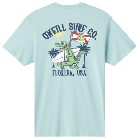 O'Neill Crockett Tee - Pastel Turquoise