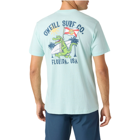 O'Neill Crockett Tee - Pastel Turquoise