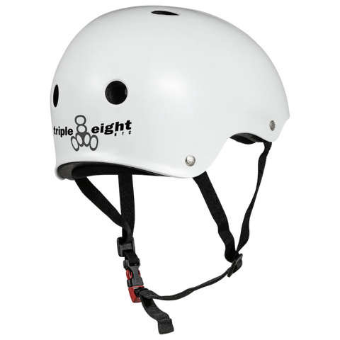 Triple 8 Sweatsaver Skate Helmet - White