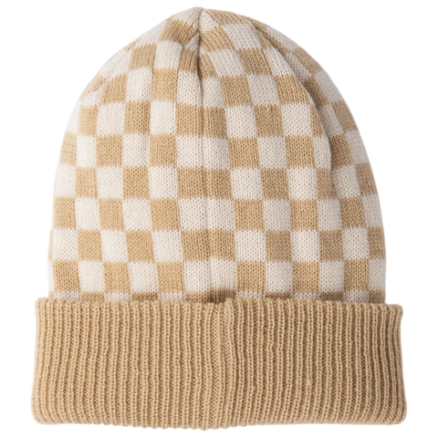 Rusty Check Mate Beanie