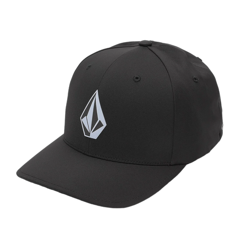 Volcom Stone Tech Flexfit Delta Hat - Black