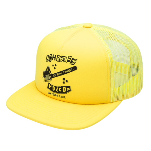 Volcom Schroff X Volcom Cheese Hat - Blazing Yellow