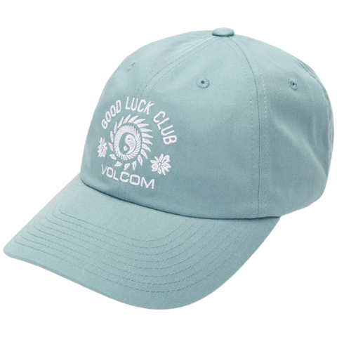 Volcom Good Luck Dad Hat - Stone Blue