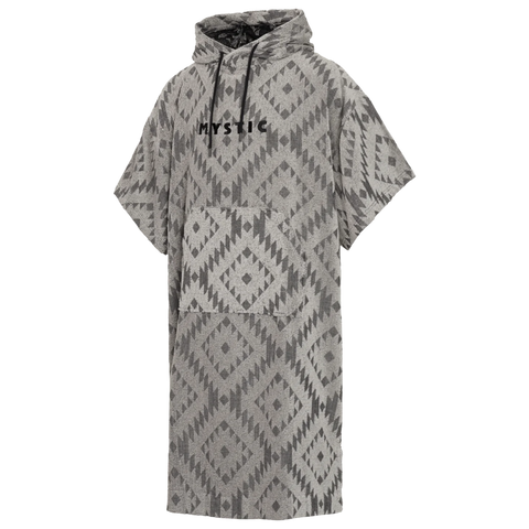 Mystic Poncho Jacquard - Black/White