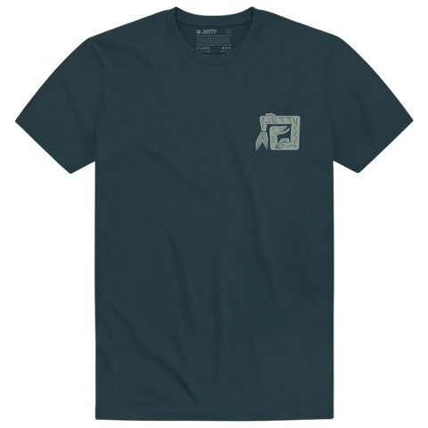 Jetty Fangtooth Tee - Atlantic