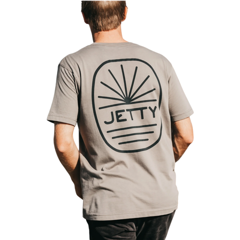 Jetty Rays Tee - Grey