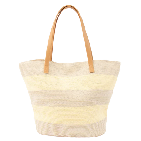 Rusty Hailey Straw Beach Bag - Pineapple