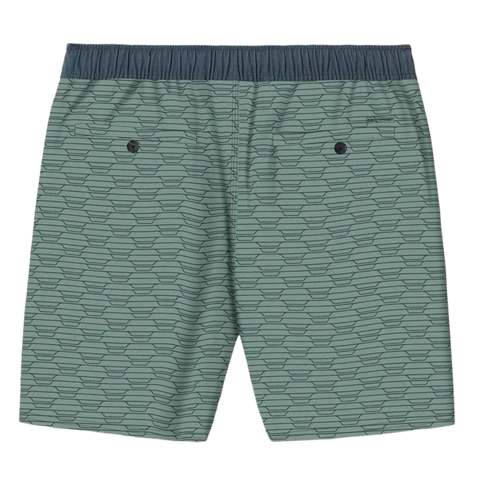 O'Neill Stockton Print E- Waist 18" Boardshorts - Sage