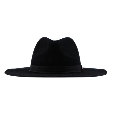 Rusty Gisele Felt Hat - Black