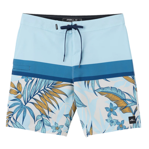 O'Neill Hyperfreak Heat Block 19 Boardshorts - Sky Blue