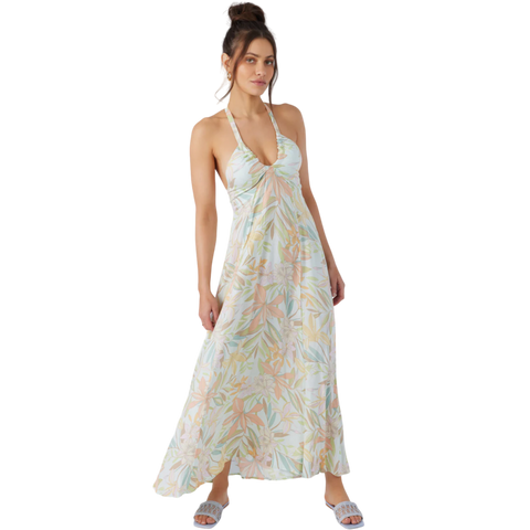 O'Neill Davina Dalia Floral Maxi Dress - Skylight