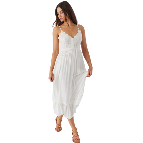 O'Neill Shiba Maxi Dress - White