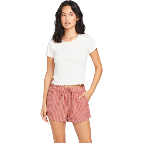 Volcom Sunday Strut Short - Mauve Rose