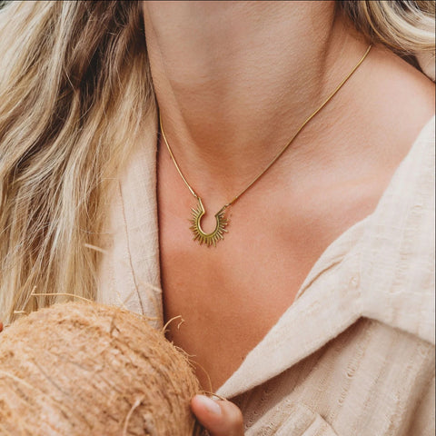 Salty Cali Salty Babes Sunrise Necklace