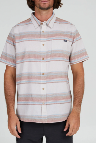 Salty Crew Outskirts Short Sleeve Button Up - Peyote