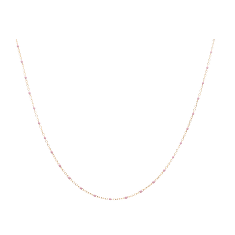 Salty Cali Salty Babes Sweet Dots Necklace - Pink