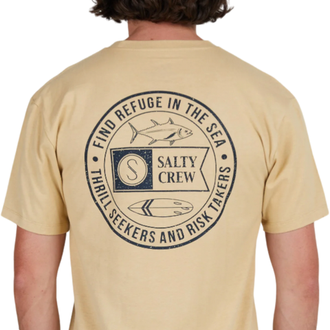 Salty Crew Legends Premium Tee - Camel
