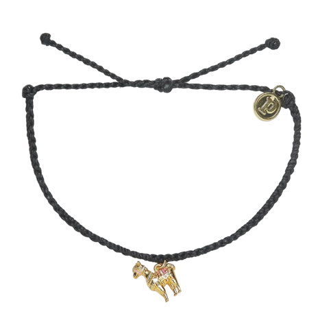 Pura Vida Charity Charm Bracelet - Gold Llama
