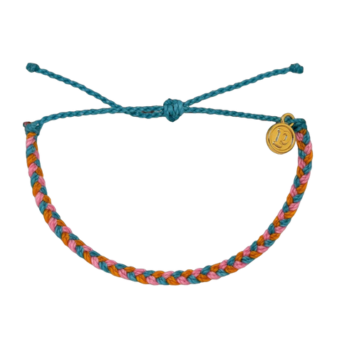 Pura Vida Mini Braided Bracelet - Tropic